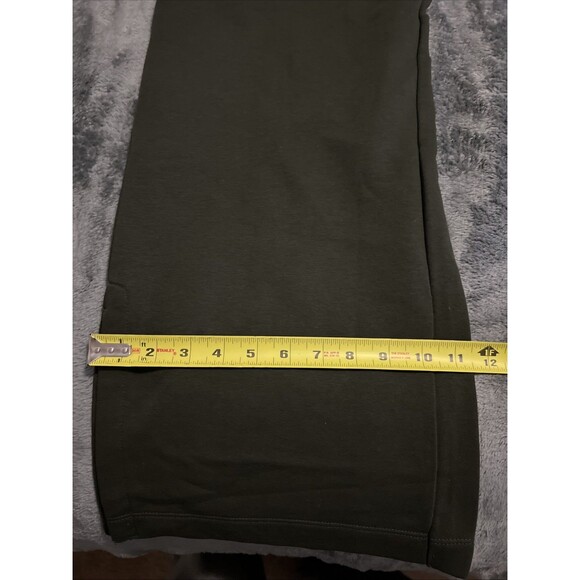 LARGE Nike Pants Womens Fleece Modern High Waisted Open Hem DQ6168-355 - Picture 9 of 10